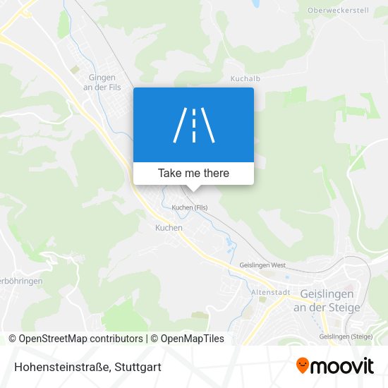 Hohensteinstraße map