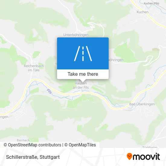 Карта Schillerstraße