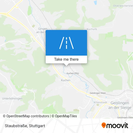 Карта Staubstraße