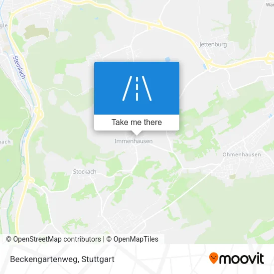 Карта Beckengartenweg