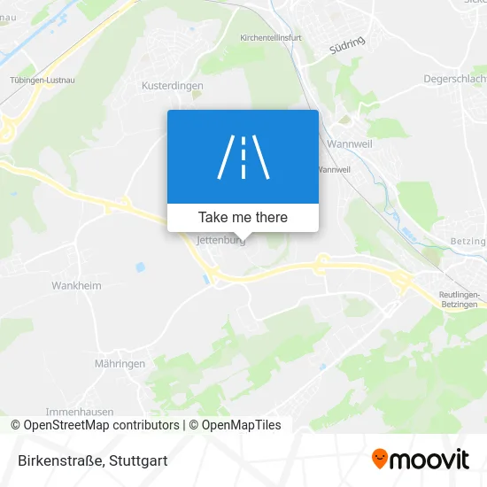 Карта Birkenstraße