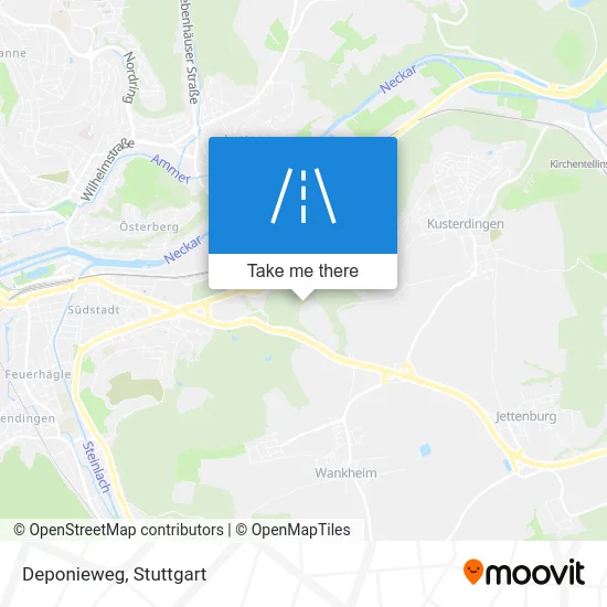 Карта Deponieweg