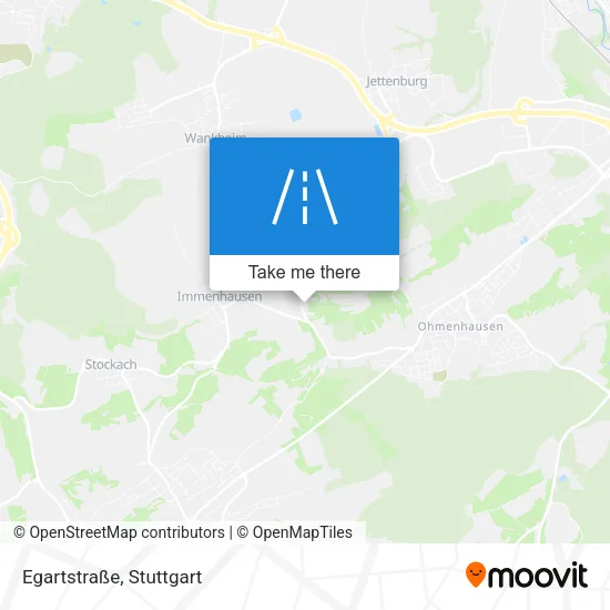 Карта Egartstraße