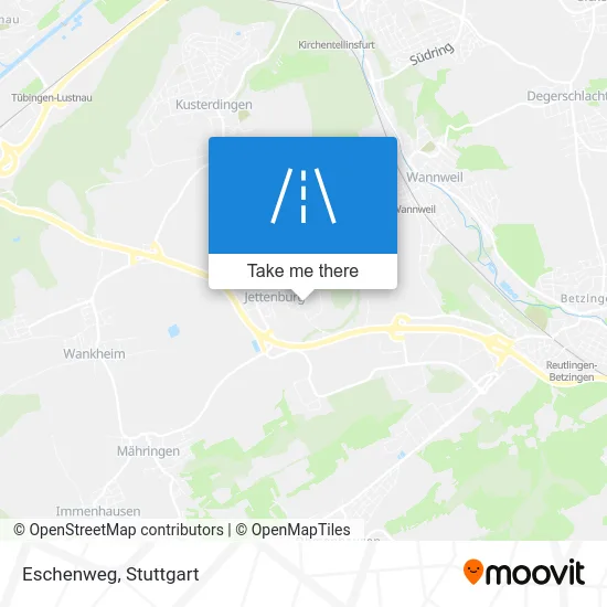 Карта Eschenweg