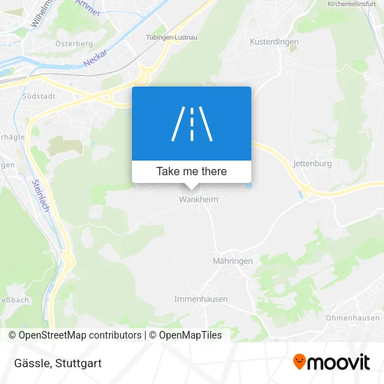 Gässle map