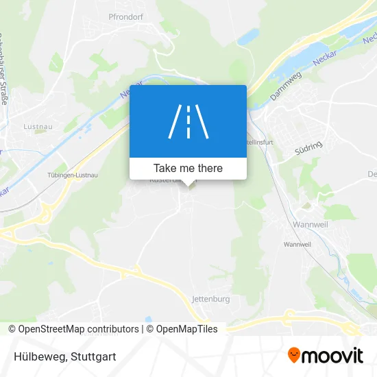 Карта Hülbeweg