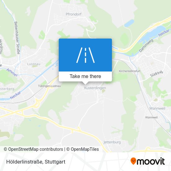 Hölderlinstraße map