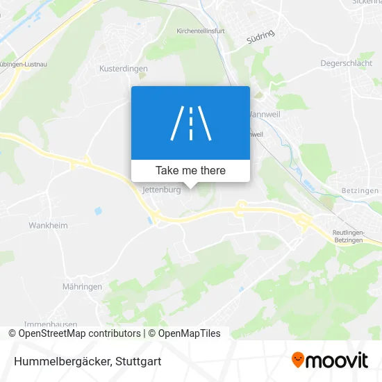 Карта Hummelbergäcker