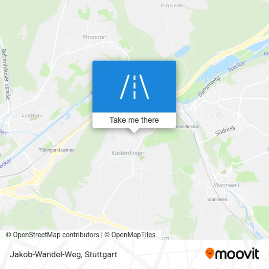 Карта Jakob-Wandel-Weg