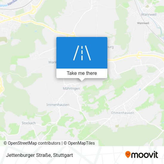 Jettenburger Straße map