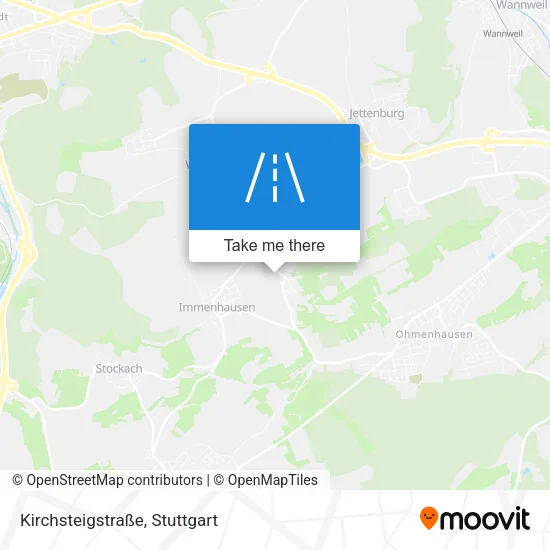 Карта Kirchsteigstraße