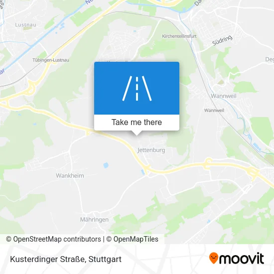 Карта Kusterdinger Straße