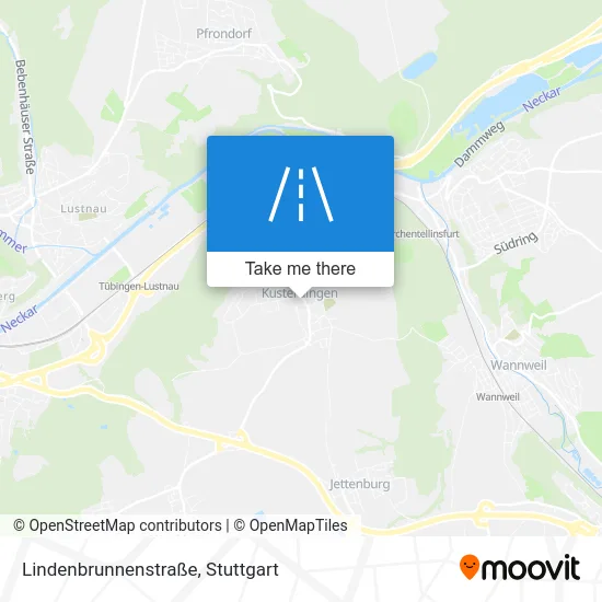 Карта Lindenbrunnenstraße
