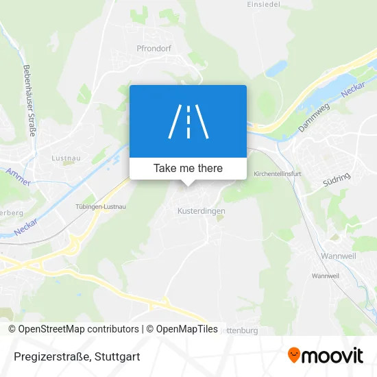 Pregizerstraße map