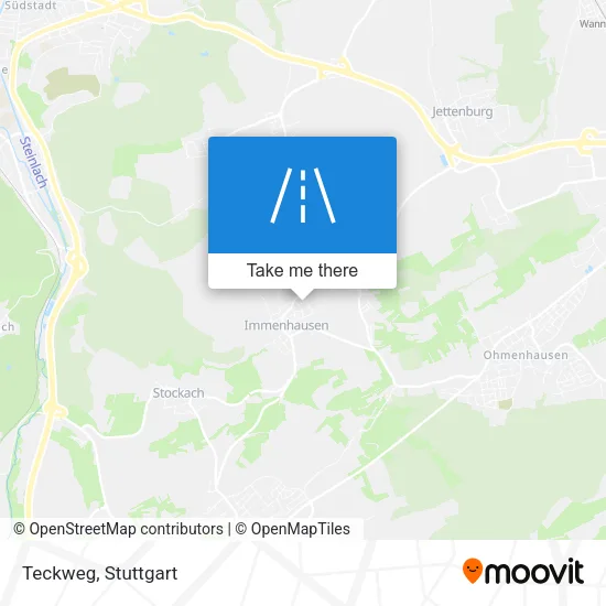 Карта Teckweg