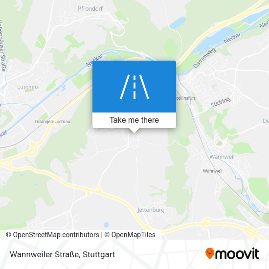 Wannweiler Straße map