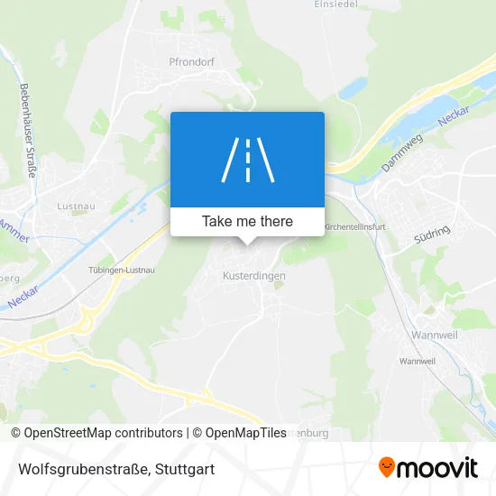 Карта Wolfsgrubenstraße