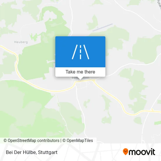 Карта Bei Der Hülbe