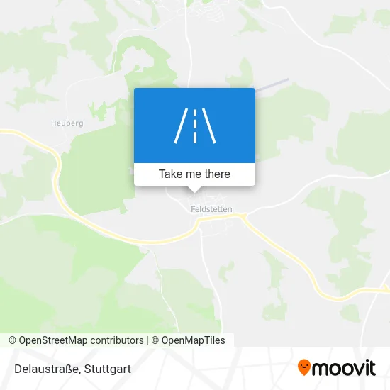 Карта Delaustraße