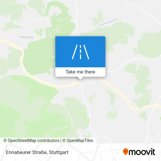 Карта Ennabeurer Straße