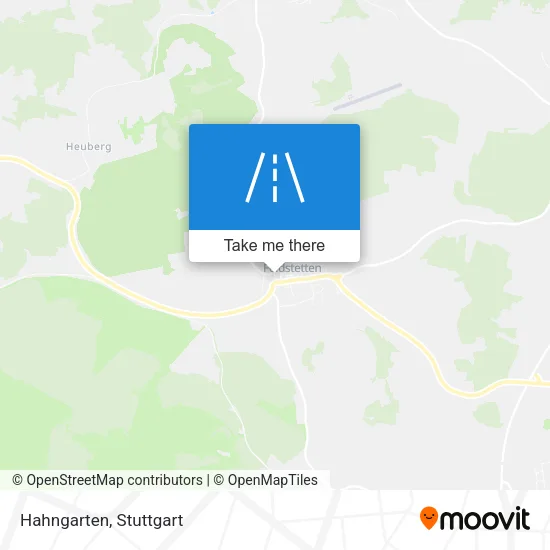 Hahngarten map