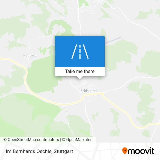 Карта Im Bernhards Öschle