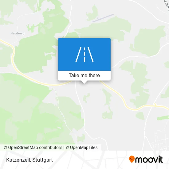 Карта Katzenzeil