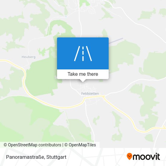 Panoramastraße map