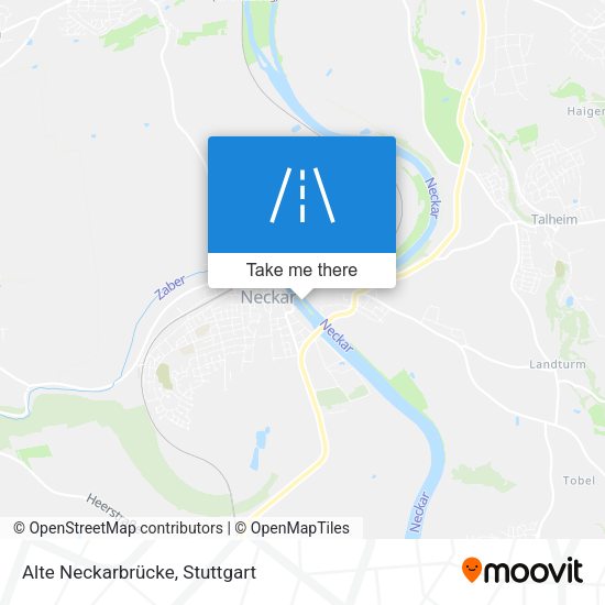 Alte Neckarbrücke map