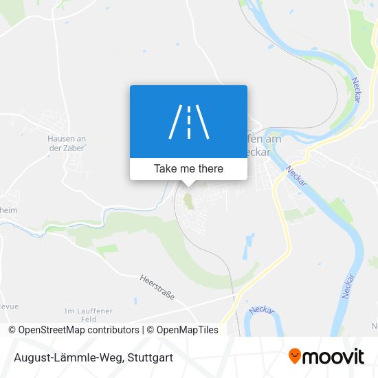 August-Lämmle-Weg map