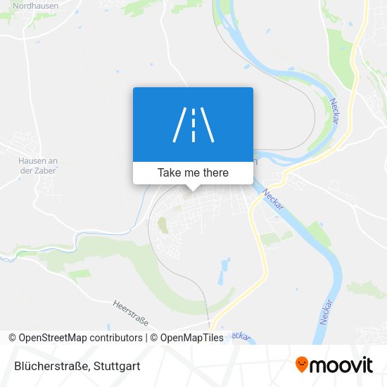 Blücherstraße map