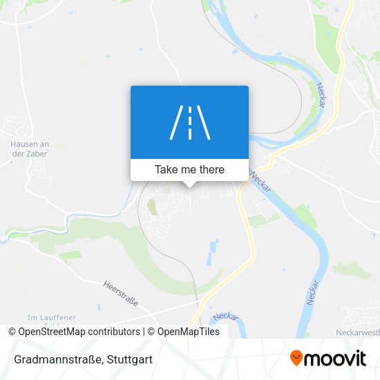 Карта Gradmannstraße