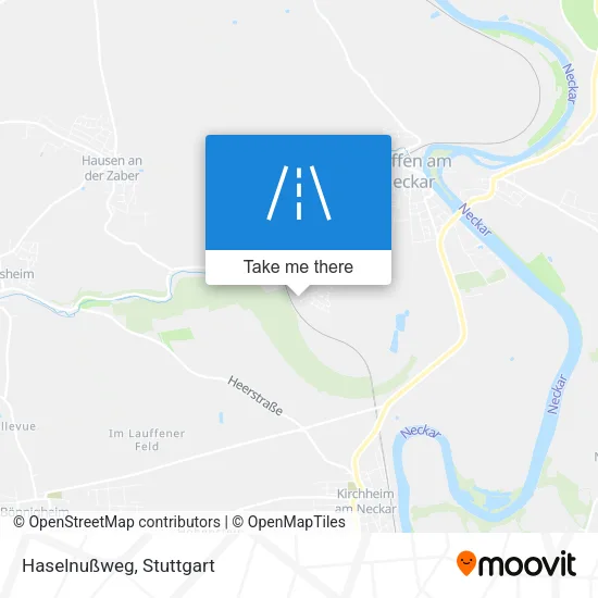 Карта Haselnußweg