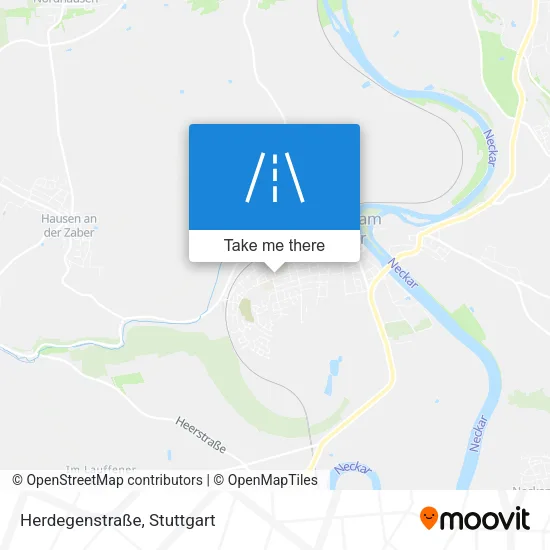 Карта Herdegenstraße