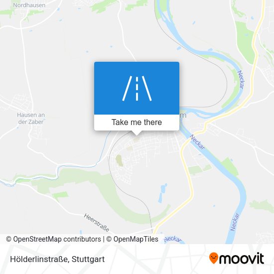 Hölderlinstraße map