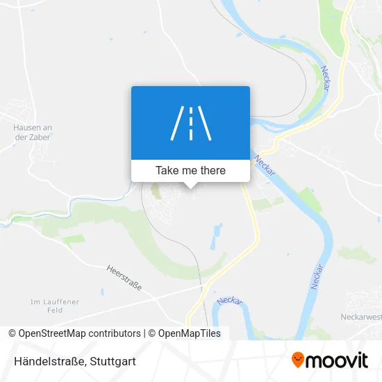 Карта Händelstraße