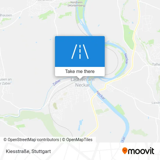 Карта Kiesstraße