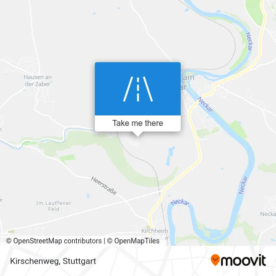 Kirschenweg map