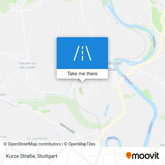 Карта Kurze Straße