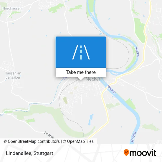 Карта Lindenallee