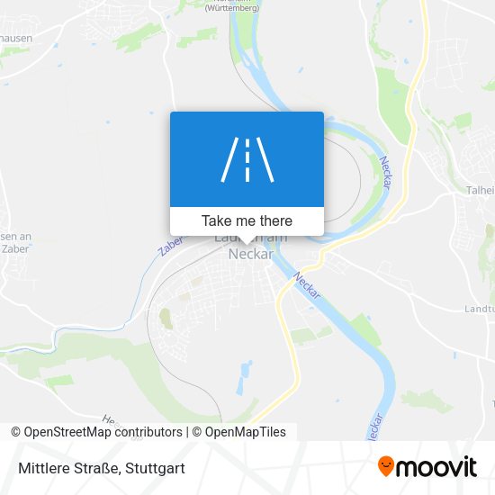 Mittlere Straße map