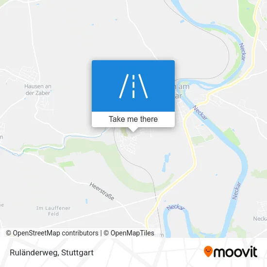 Карта Ruländerweg