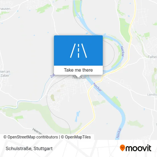 Карта Schulstraße