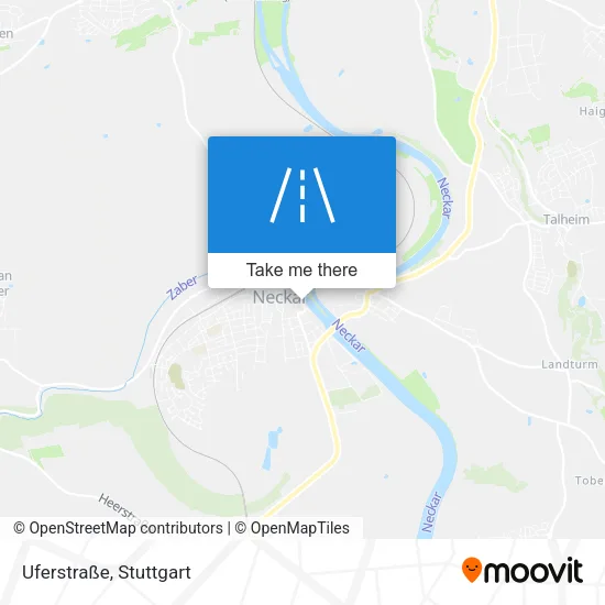 Карта Uferstraße