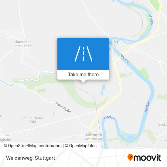 Карта Weidenweg