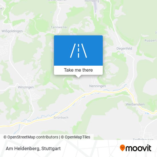 Карта Am Heldenberg