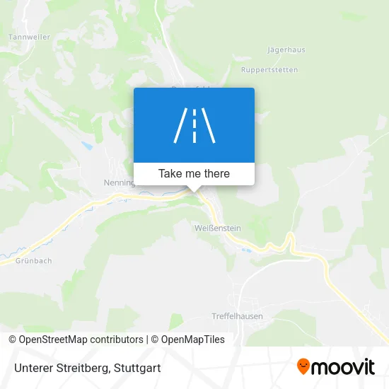 Карта Unterer Streitberg