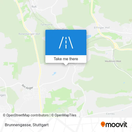 Карта Brunnengasse