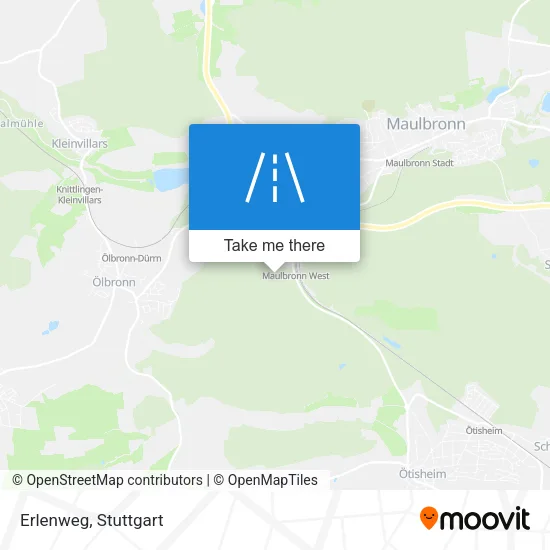 Карта Erlenweg