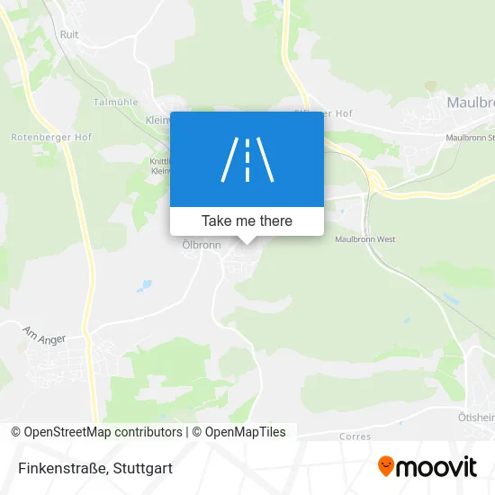 Карта Finkenstraße